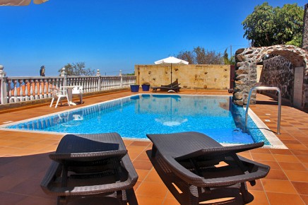 Ferienhäuser im Nordwesten La Palma, Kanaren - Finca mit Pool mieten - Casa Juli