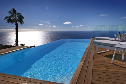 Empfehlung: Luxus-Finca mit (beheizter Infinity Pool) im Westen - Villa Perla del Mar, La Palma