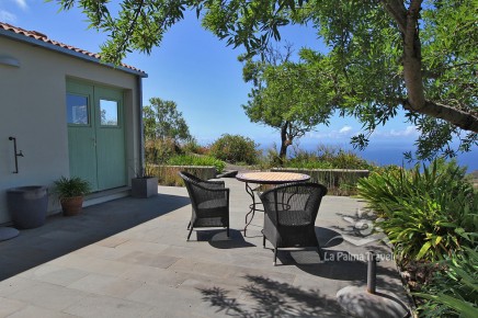 Casa Almendro in Puntagorda mieten - La Palma Ferienhaus in Alleinlage mit Blick auf das Meer