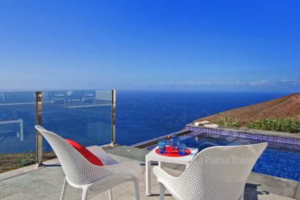 Einzigartigem Panoramablick auf der Aussichtsplattform La Palma - Villa Balcon del Mar