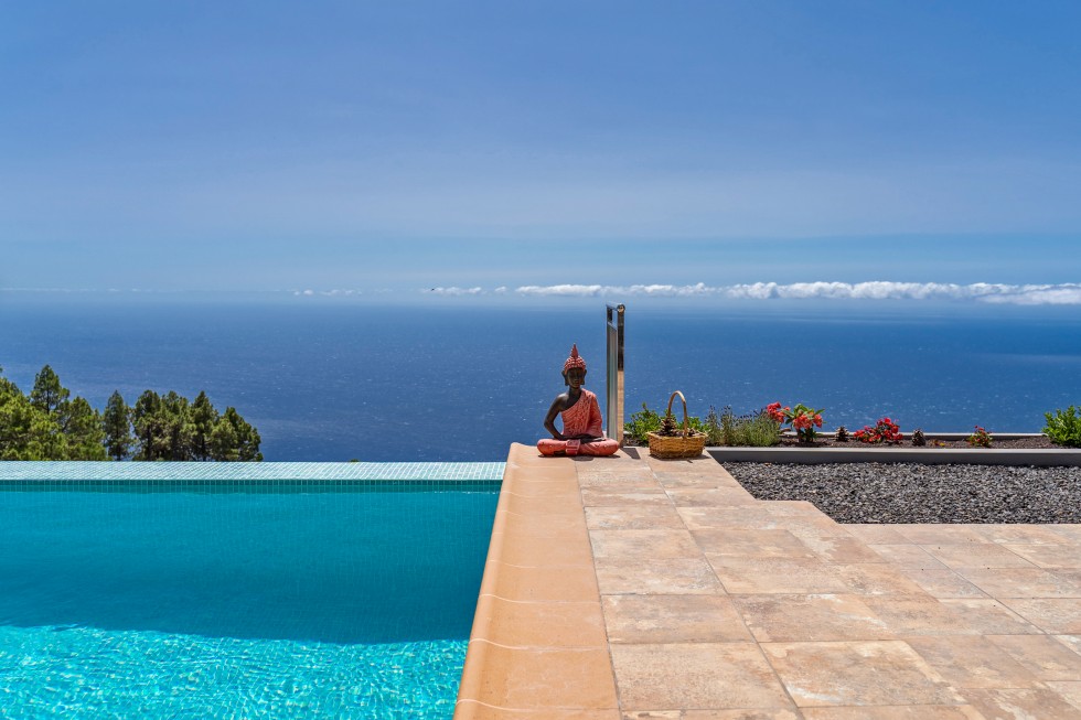 Villa Atardecer - La Palma Ferienhaus mit Infinity-Pool (beheizt)